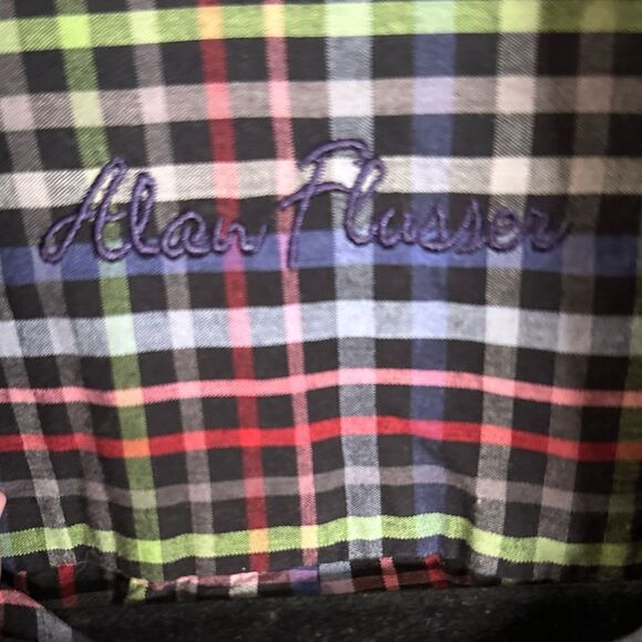 Men's Multicolor Plaid Shirt - Picture 4 of 5